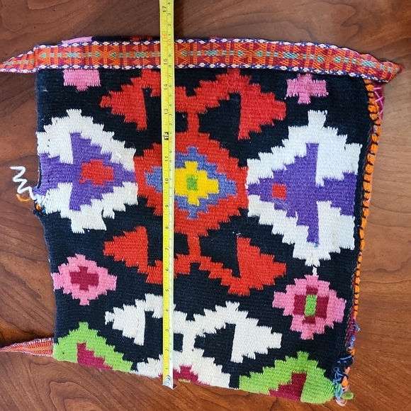 VINTAGE handmade woven bag - Picture 12 of 12